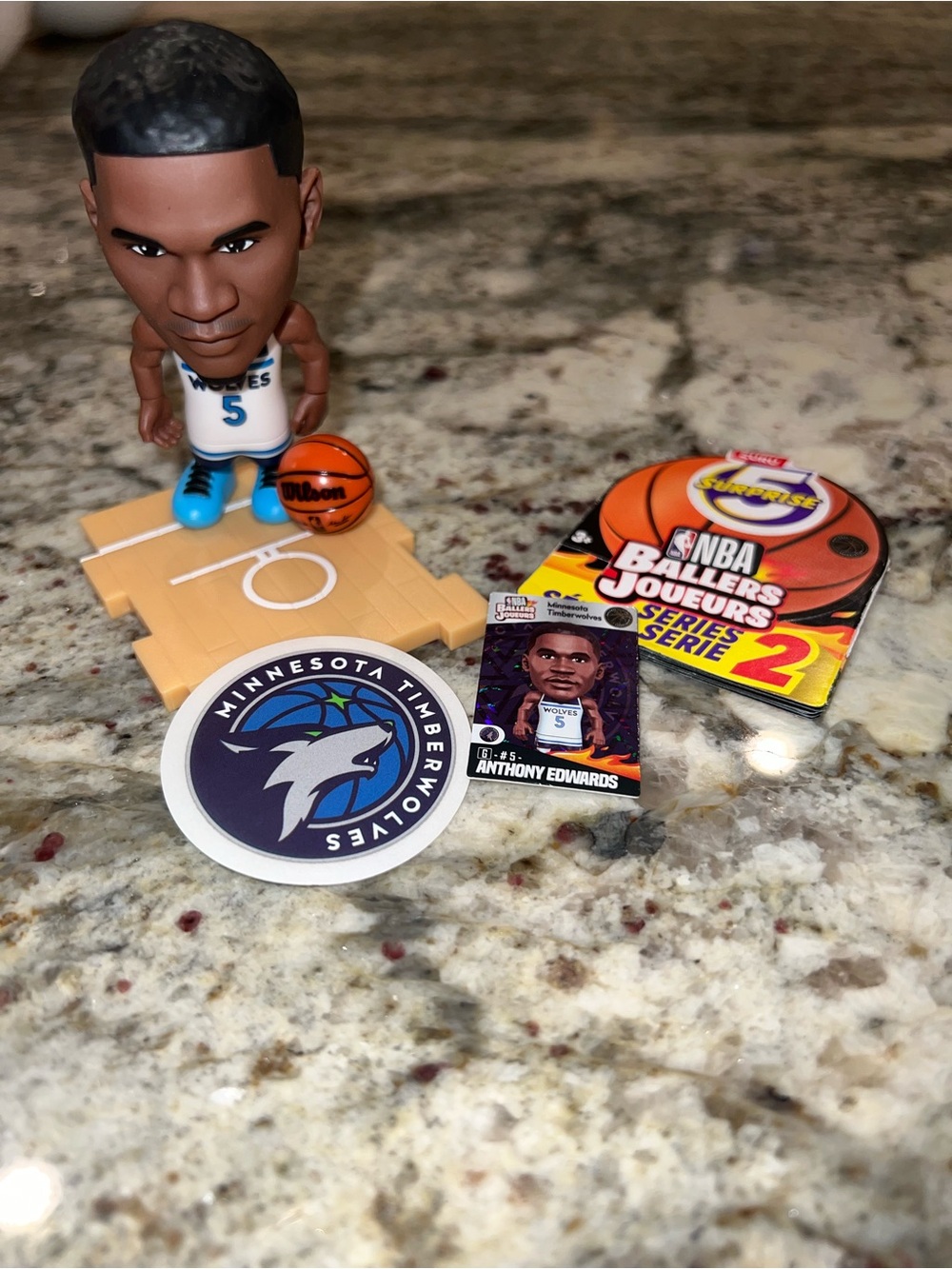 ZURU NBA Ballers Series 2 Anthony Edwards Minnesota Timberwolves Figure